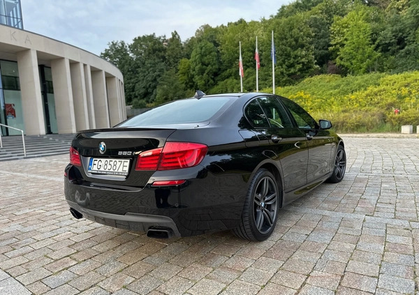 BMW Seria 5 cena 66000 przebieg: 142123, rok produkcji 2012 z Krzeszowice małe 596